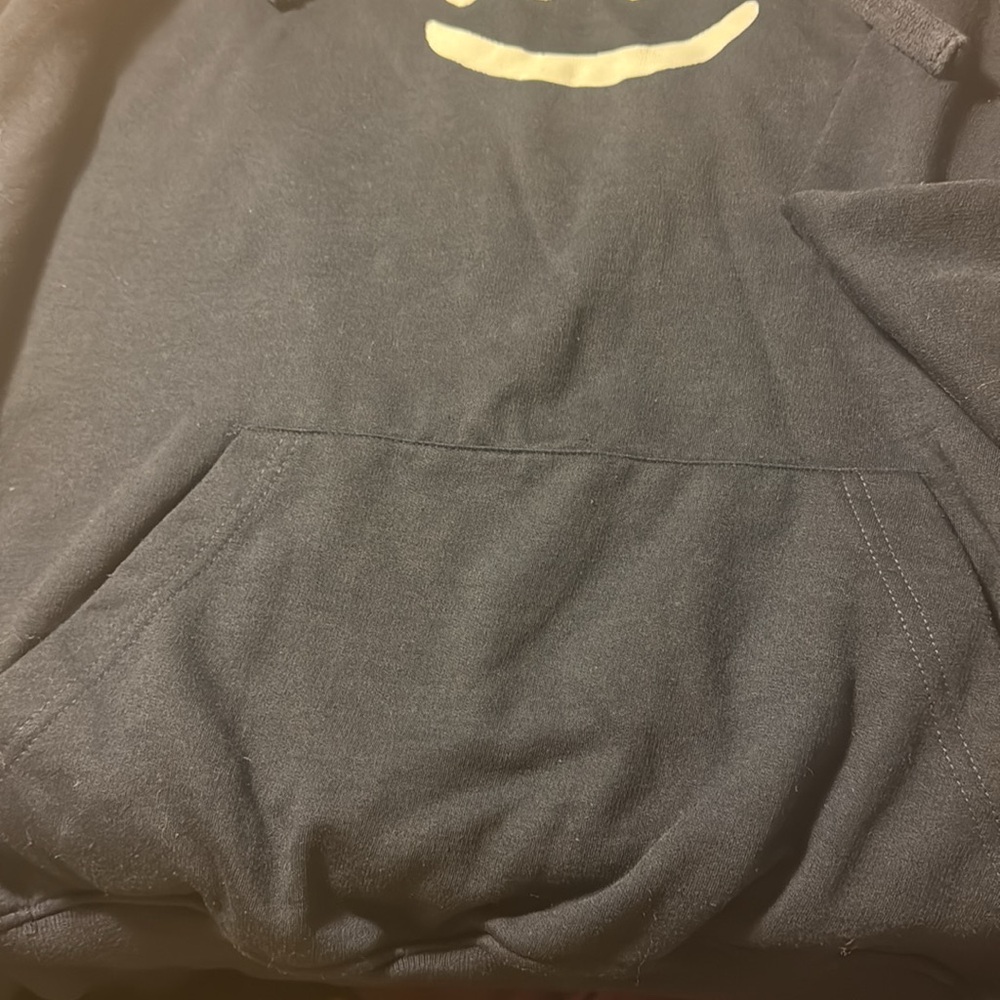 3/$10 Navy Blue & White Logo Hoodie - Picture 4 of 6